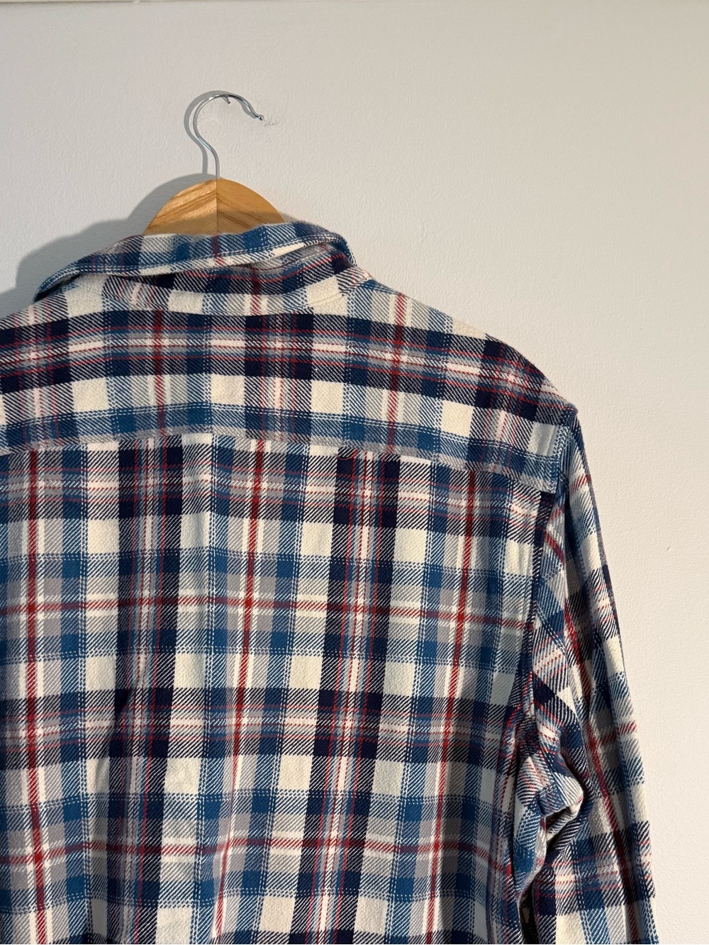 American Eagle Heavyweight Flannel 100% Cotton Multi-Patterned Shirt Jacket